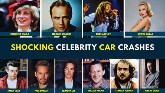 10 Famous Celebrities Died Too Soon in Tragic Car Accidents