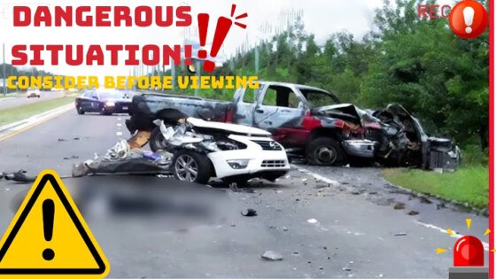 Compilation of horrific car accidents captured on camera in 2024!!