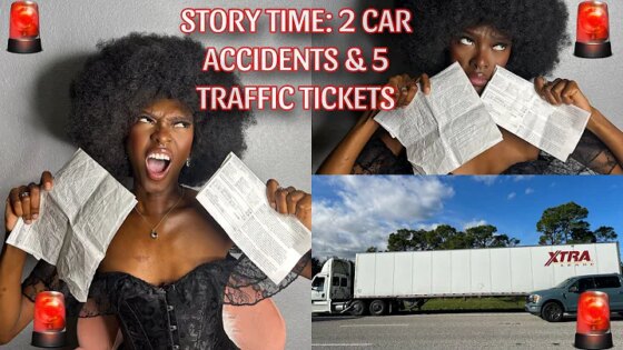 STORY TIME: 2 CAR ACCIDENTS & 5 TRAFFIC TICKETS LICENSE SUSPENDED?!