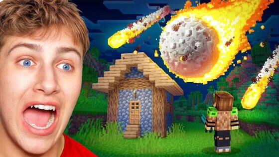 I Fooled My Friends With NATURAL DISASTERS in Minecraft (movie)