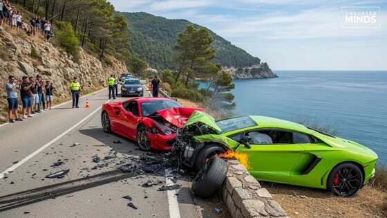 110 terrifying traffic accidents in 2025 captured by dashcams! 11