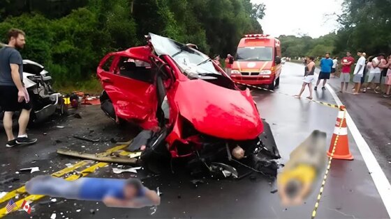 135 Shocking Jaw dropping Incredible Terrible Car Accidents You Wouldn't Believe Without Cameras Idi