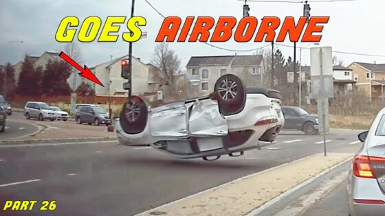 INSANE CAR CRASHES COMPILATION Best of USA & Canada Accidents - part 26
