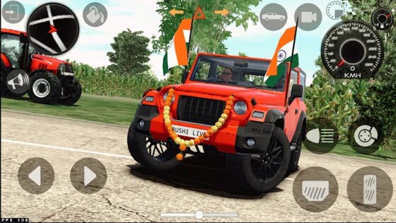 indian Modified THAR Game Live Off-Road King Ya Accident Machine?2026 #shortsfeed